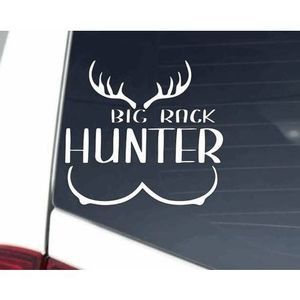 Big Rack Hunter Decal Sticker For Car Or Truck